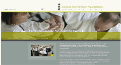 Desktop Screenshot of aikikai-nrw.de